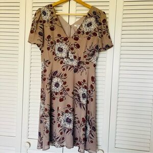 Madewell Botanical Silky Dress